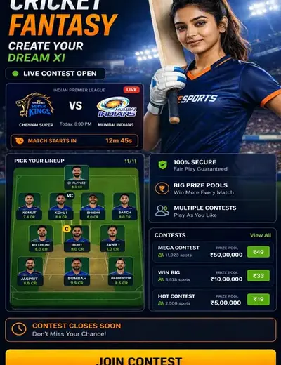Aa888 (aa 888) fantasy cricket & matchday visual 3